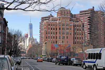 View of Lower East Side.
