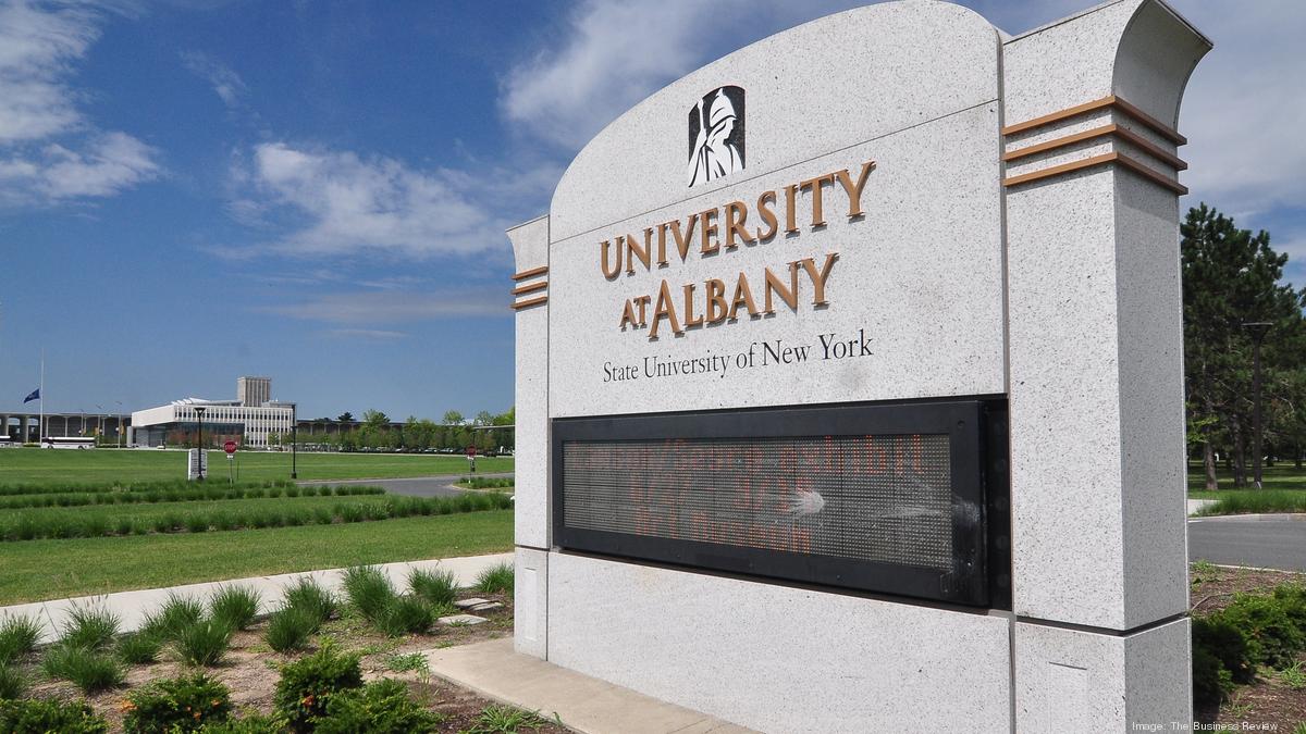 University of Albany entrance.